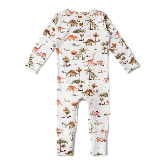 Dino Organic Romper
